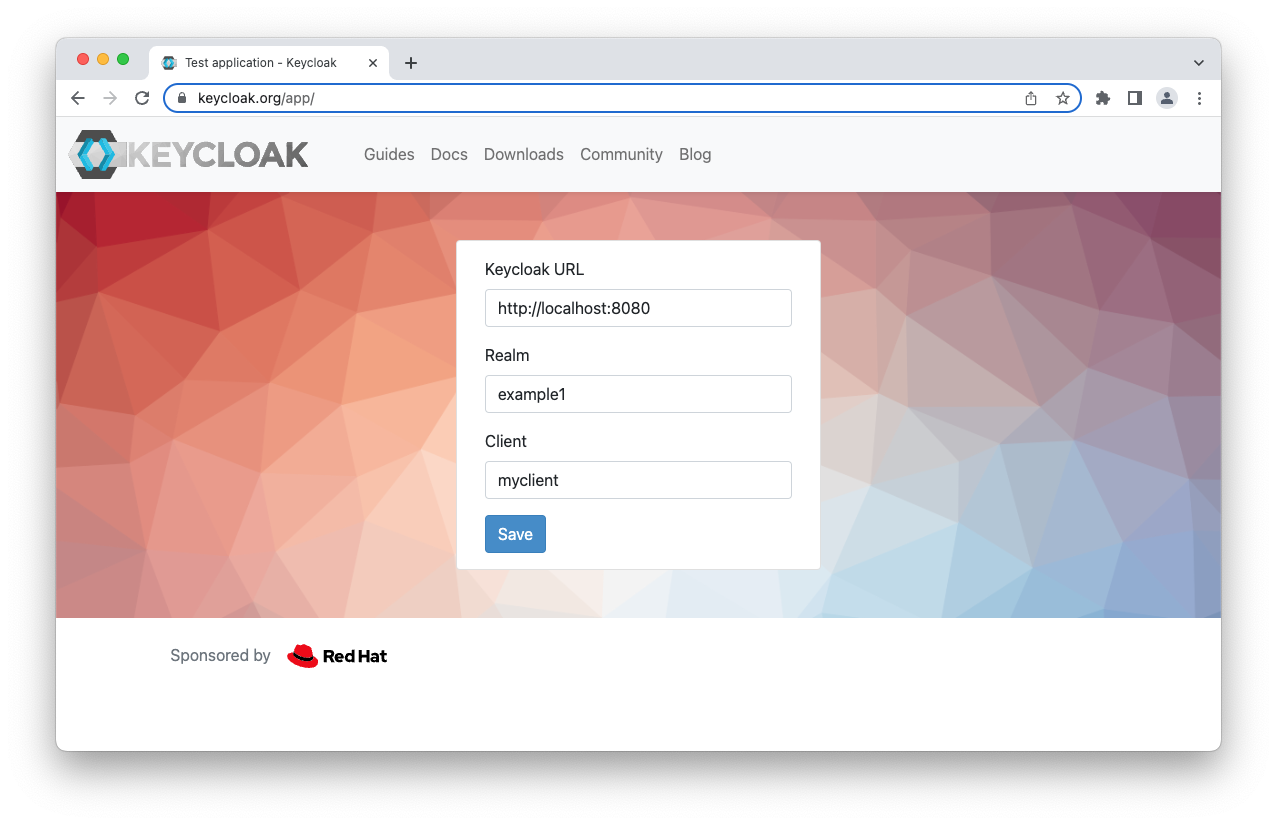 Keycloak Testing Application