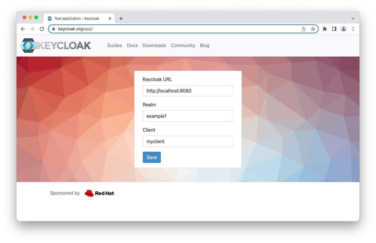 Keycloak Testing Application
