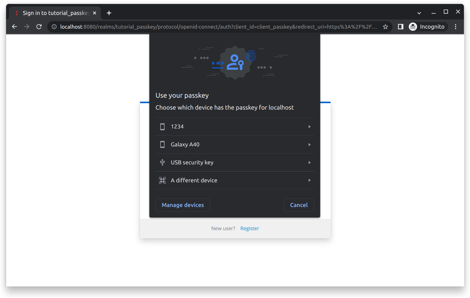 Cross Device Login Prompt